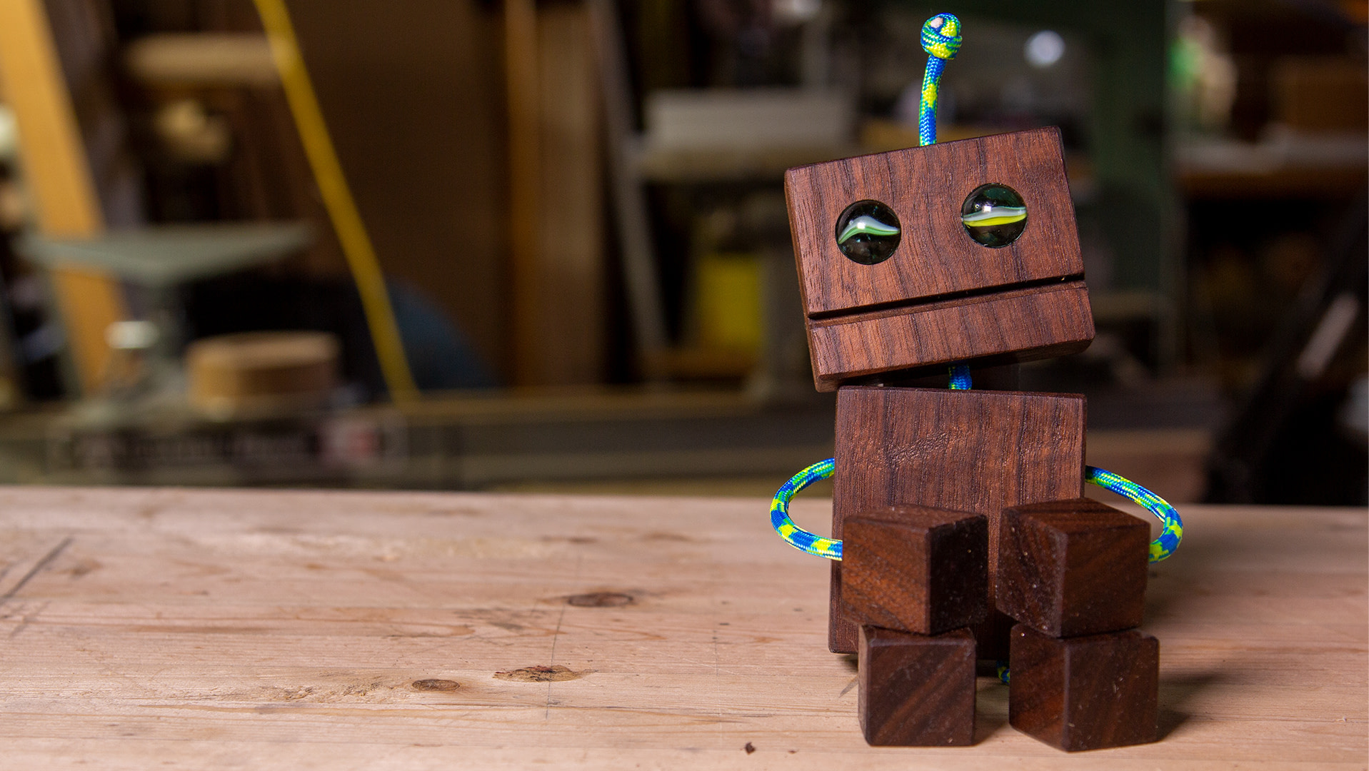 Wooden Toy Robot