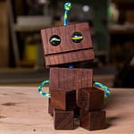 Kids Wooden Toy Robot